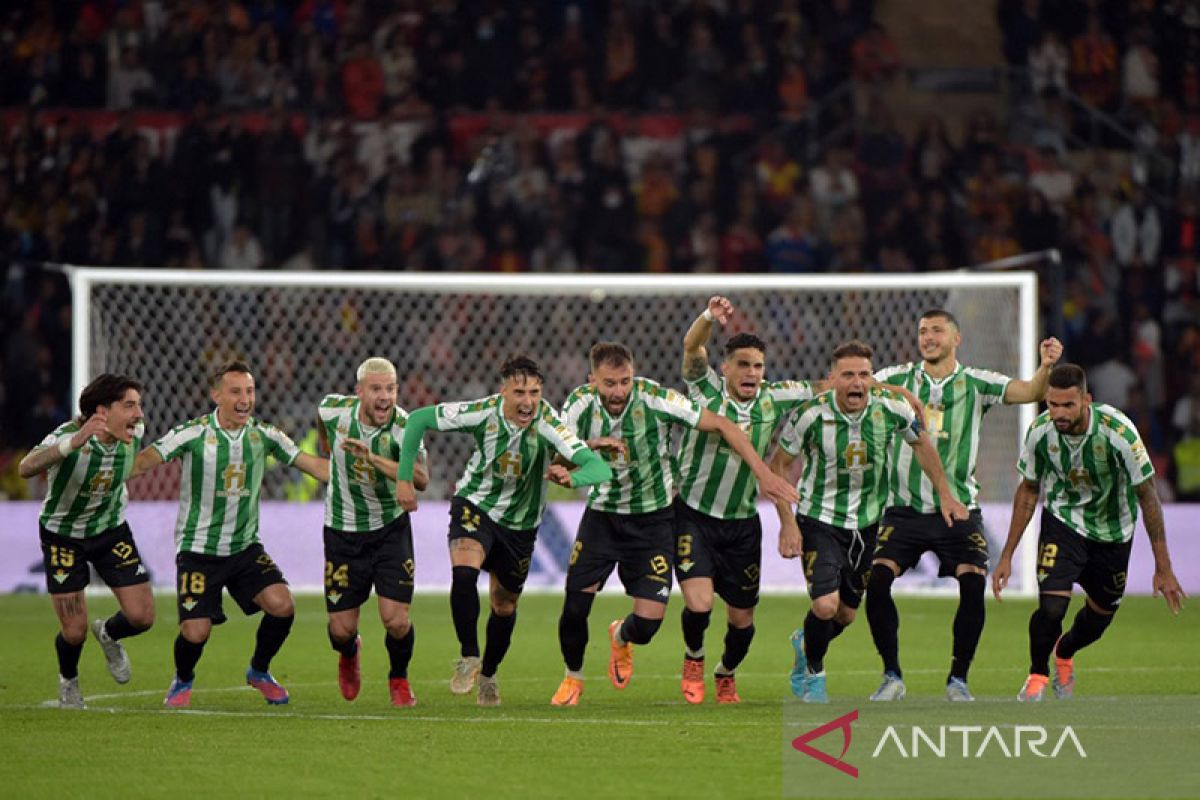 Menang adu penalti, Real Betis juara Copa del Rey