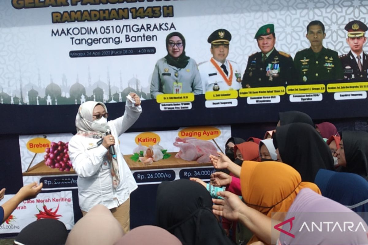 Kementerian Pertanian gelar program penyediaan pangan murah di Banten