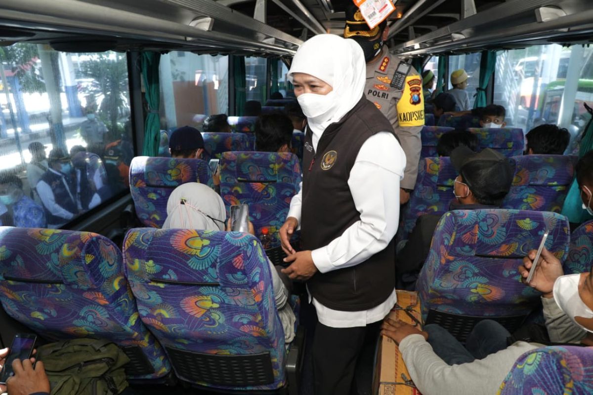 Siapkan 10 bus, pemprov fasilitasi warga Jatim di Jakarta mudik gratis