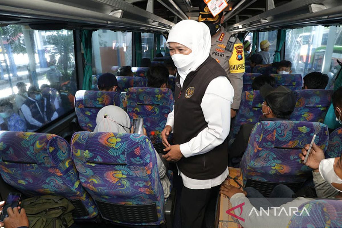 Pemprov fasilitasi warga Jatim di Jakarta mudik gunakan bus