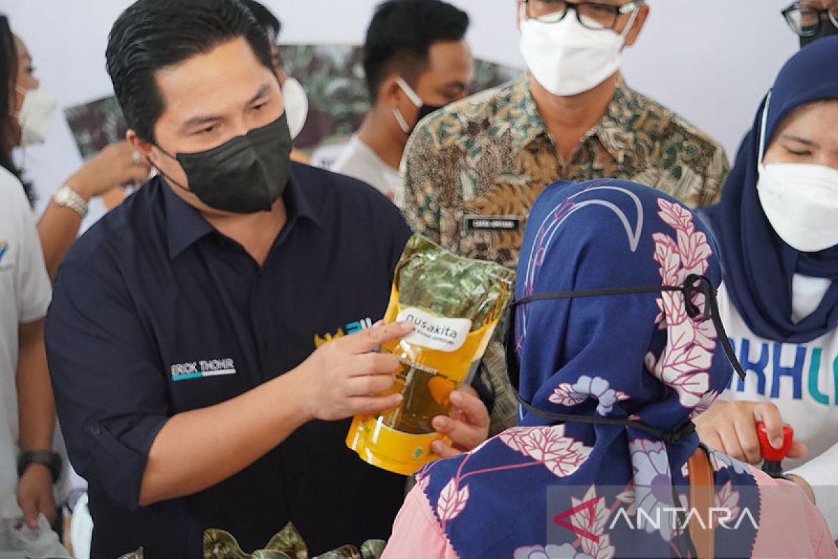 Menteri Erick: Operasi pasar BUMN agar harga sembako tetap stabil