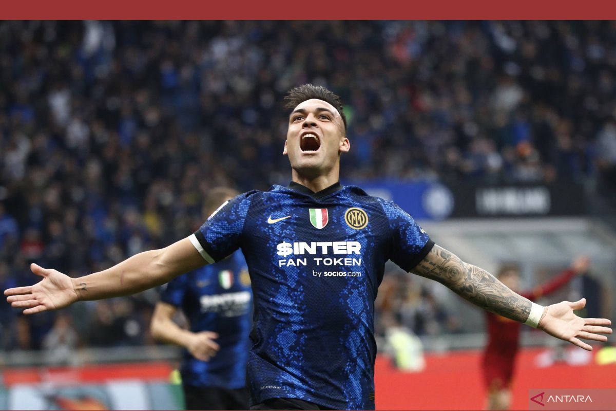 Inter ke puncak klasemen Liga Italia setelah gasak Roma 3-1