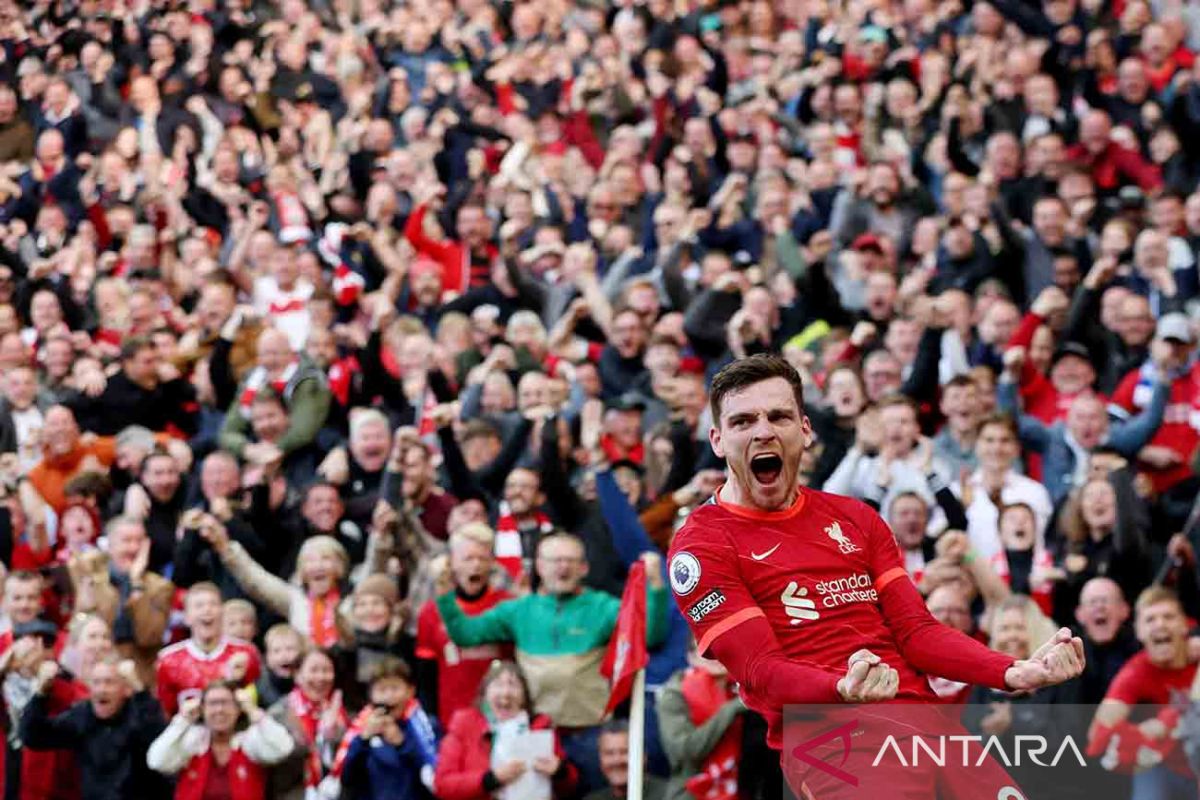 Pulih dari cedera, Robertson kembali membela Liverpool