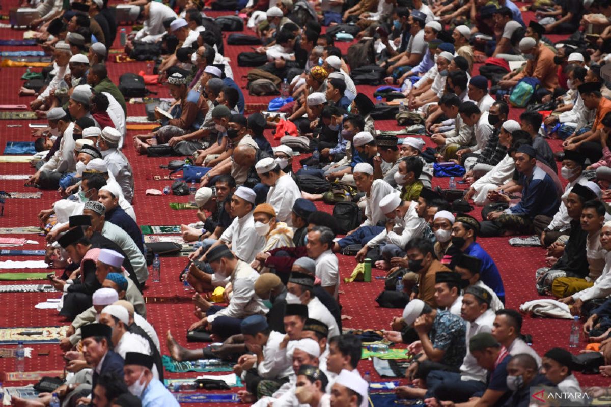 Jemaah Masjid Istiqlal gelar takbir nasional sambut Idul Fitri