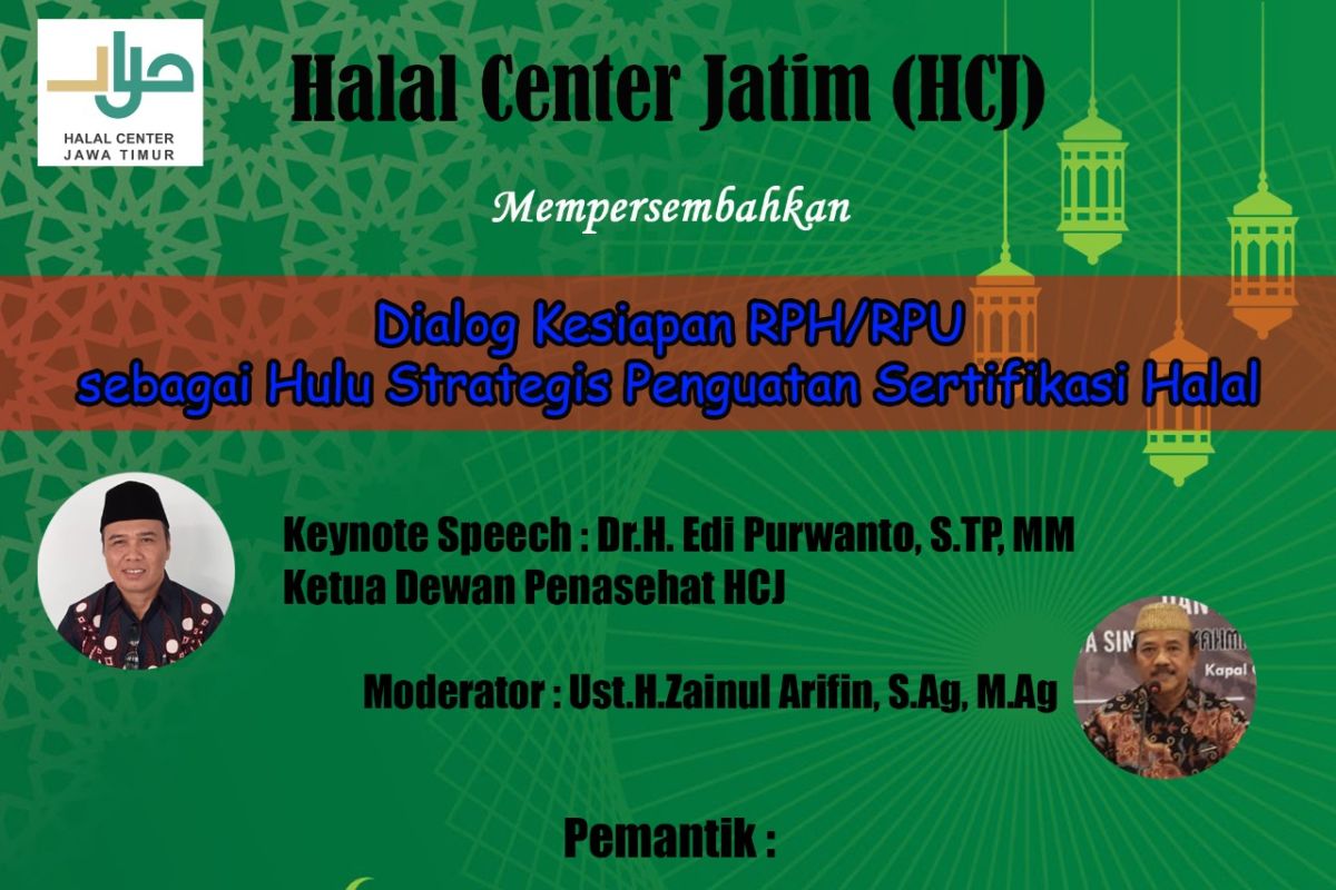 RPH dan RPU adalah hulu strategis kehalalan suatu produk