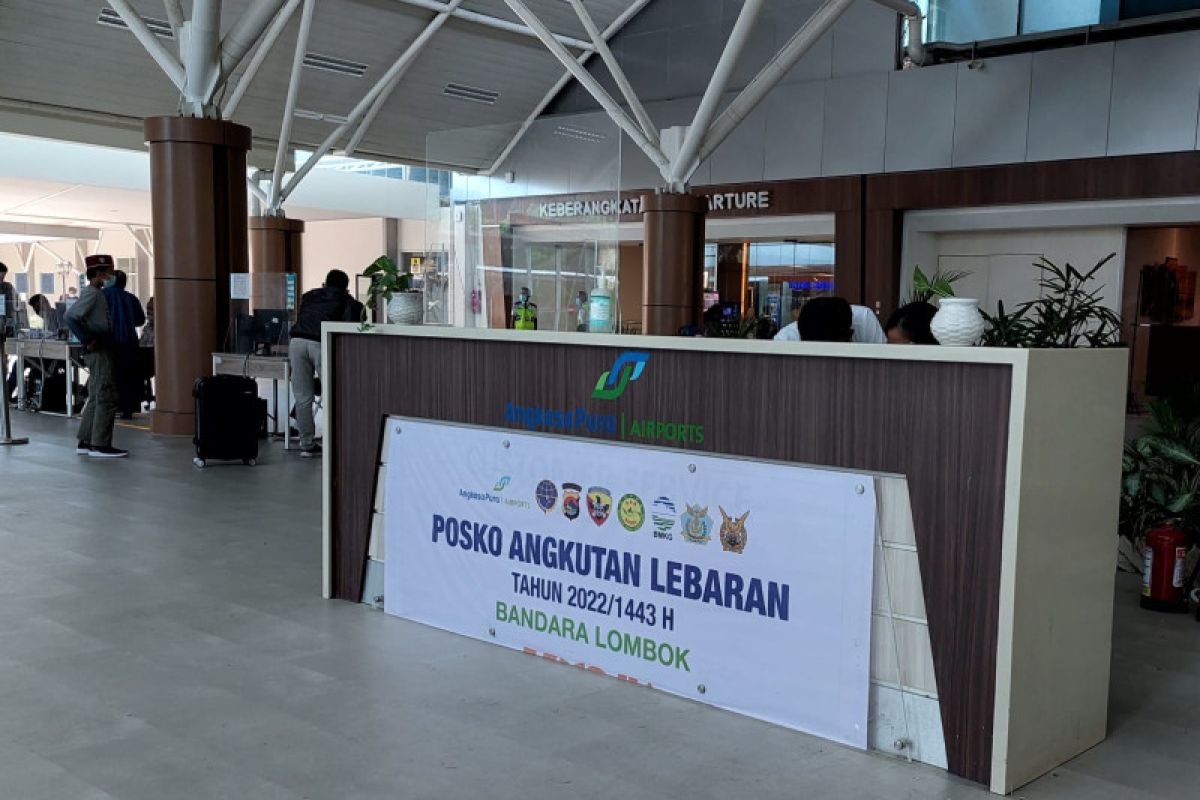 Bandara Lombok mulai mengoperasikan posko terpadu angkutan Lebaran 2022