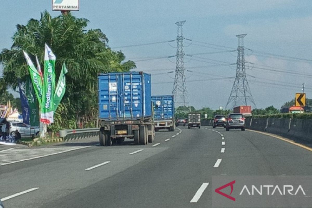 H-7 Lebaran, kondisi lalin Tol Tangerang - Merak terpantau lancar