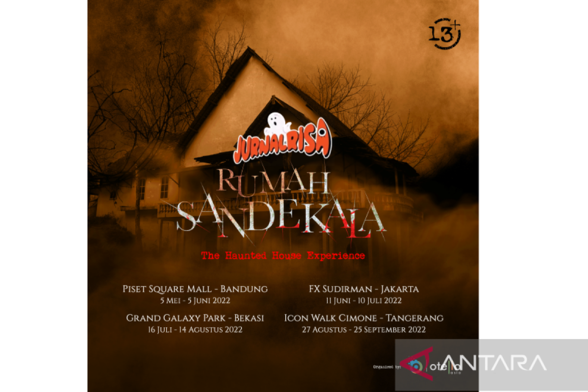 Wahana misteri "Jurnal Risa - Rumah Sandekala"  akan hadir di Bandung