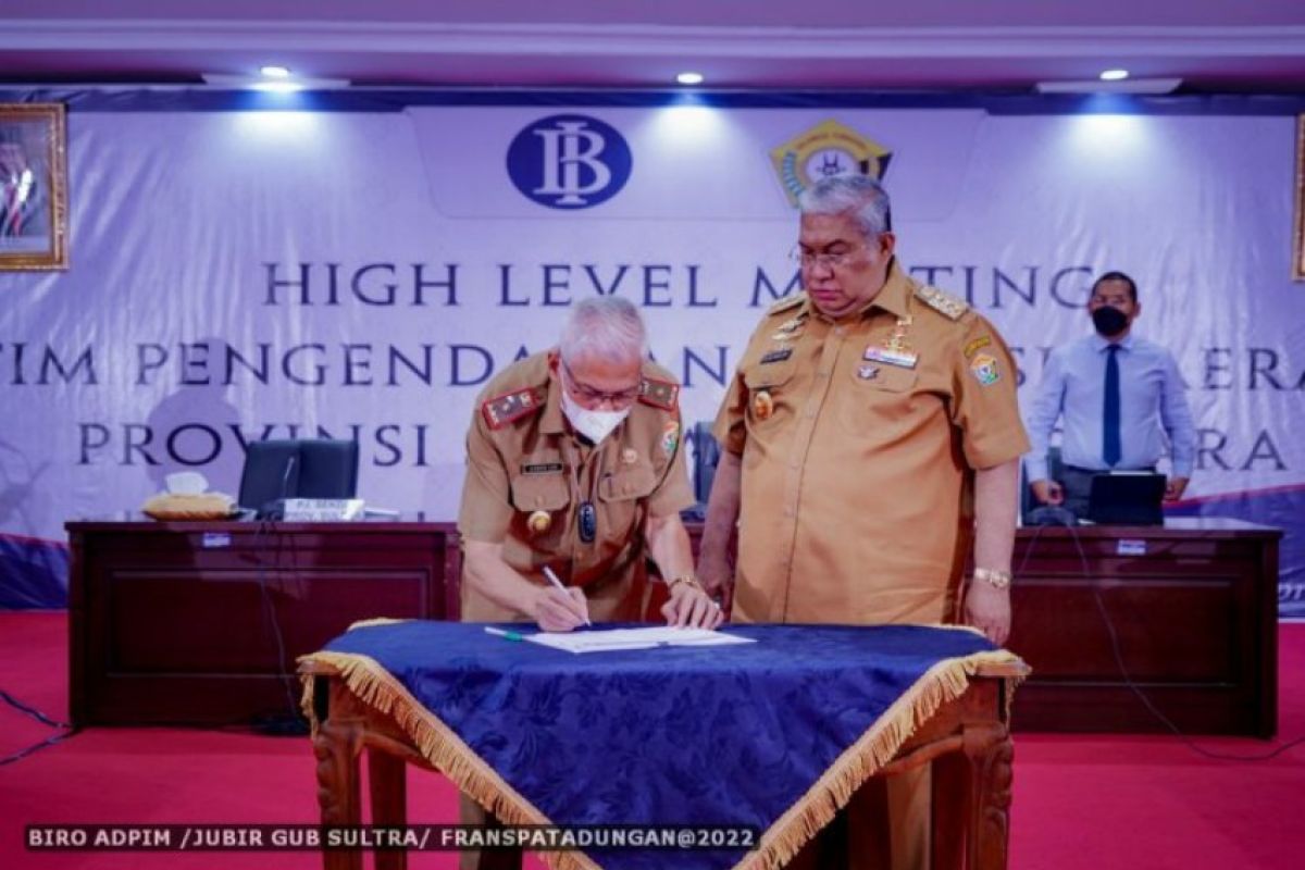 Gubernur Sulawesi Tenggara minta semua pihak bersinergi kendalikan inflasi