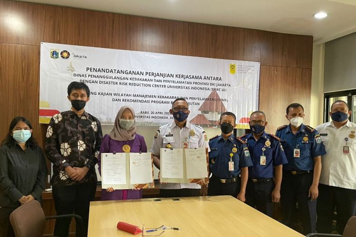 DRRC UI dan Gulkarmat DKI kerja sama manajemen kebakaran dan penyelamatan