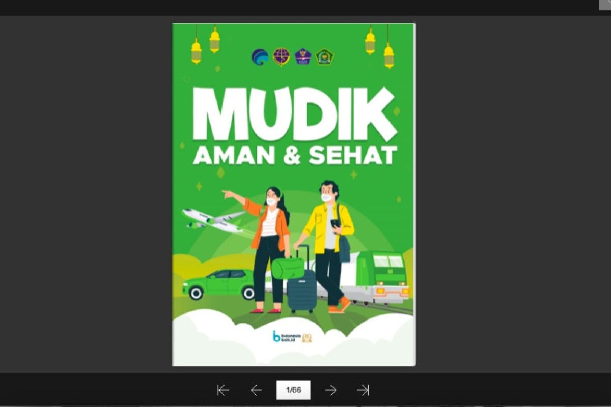 Kominfo luncurkan buku elektronik panduan 'Mudik Aman dan Sehat'