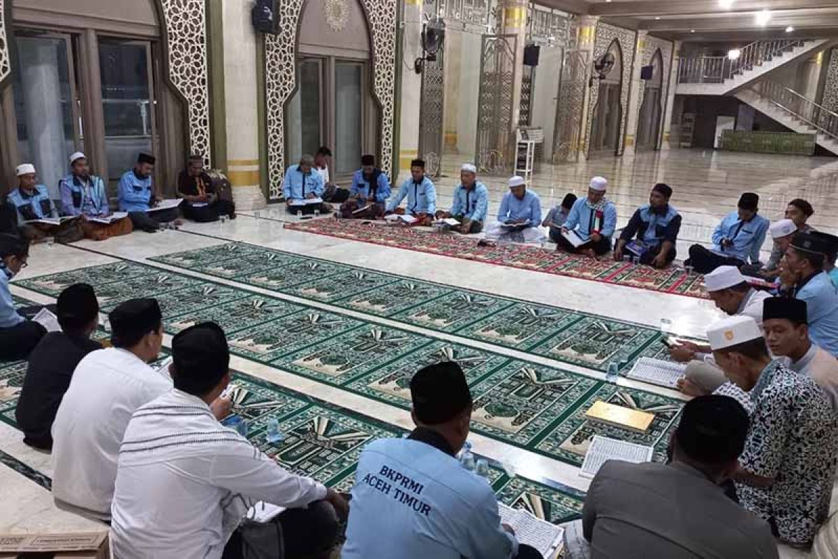BKPRMI Aceh Timur tadarus Al Quran hingga khatam 30 Juz