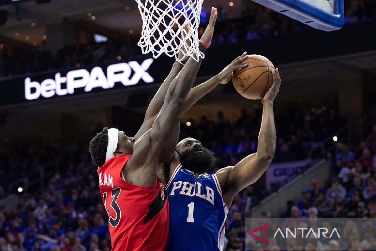 Raptors bawa seri ke Toronto lagi usai hantam Sixers 103-88