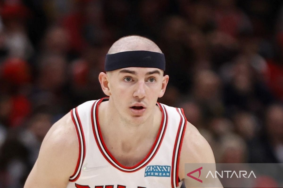 Alex Caruso masuk protokol cedera gegar jelang Gim 5 Bulls vs Bucks