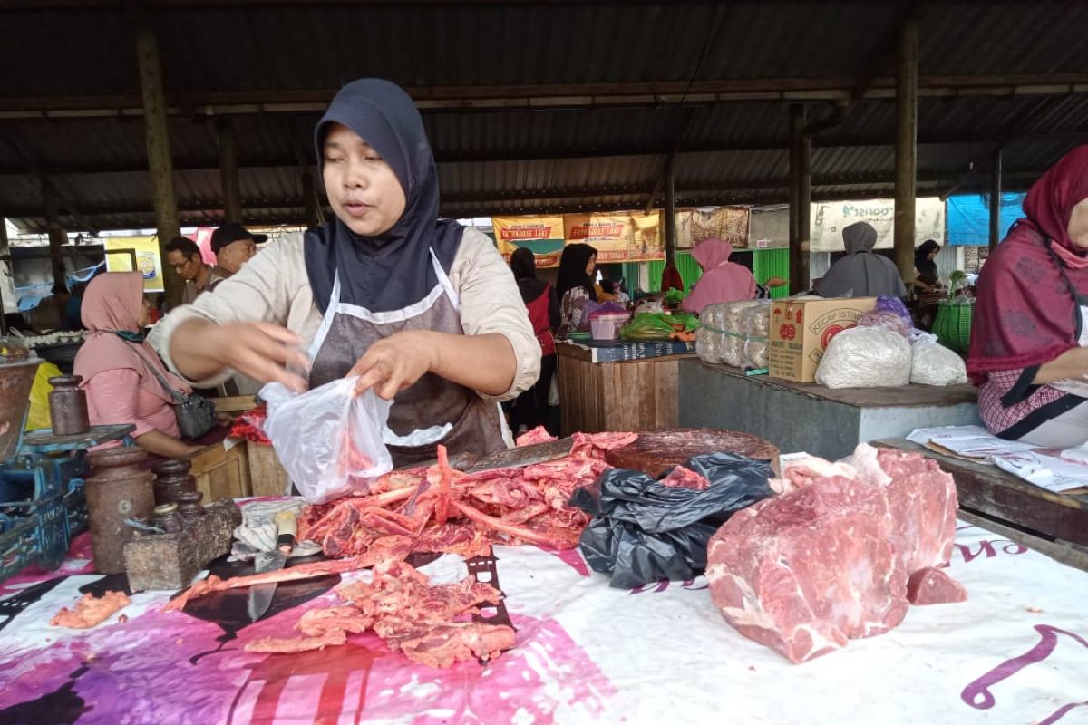 Distan Mataram mendatangkan 60 ton daging beku impor untuk Idul Fitri