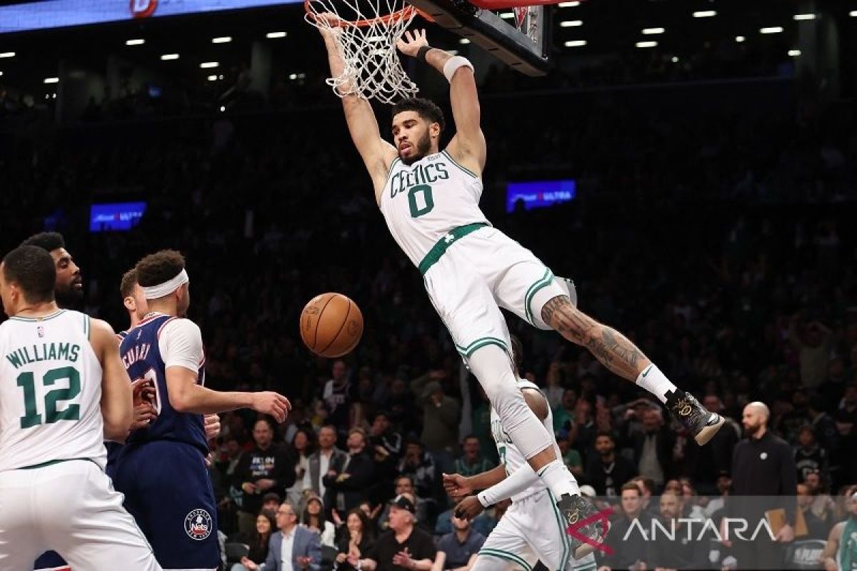 Boston Celtics sapu bersih Nets 4-0