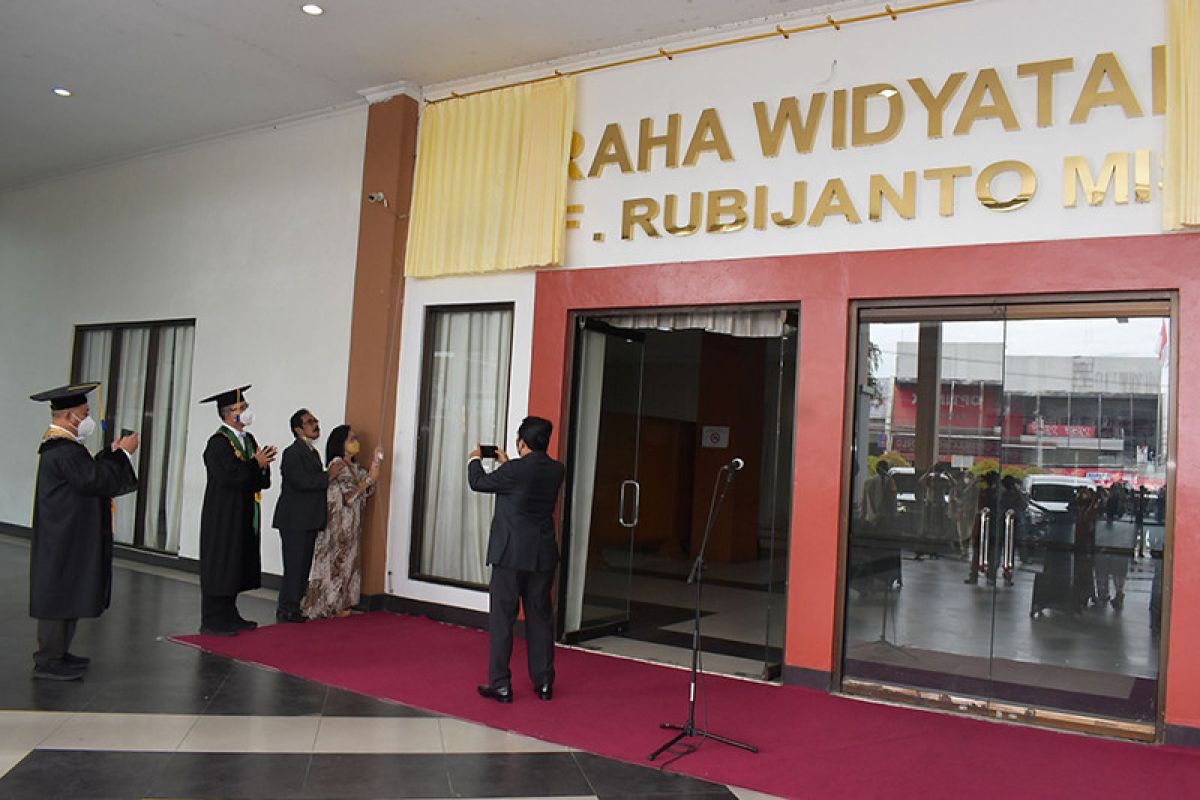 Universitas Jenderal Soedirman resmikan nama baru Auditorium Graha Widyatama Unsoed