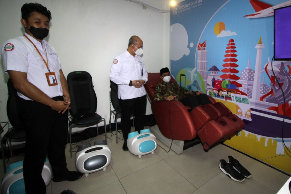 BPJS Kesehatan buka posko Lebaran di Terminal Purabaya Surabaya