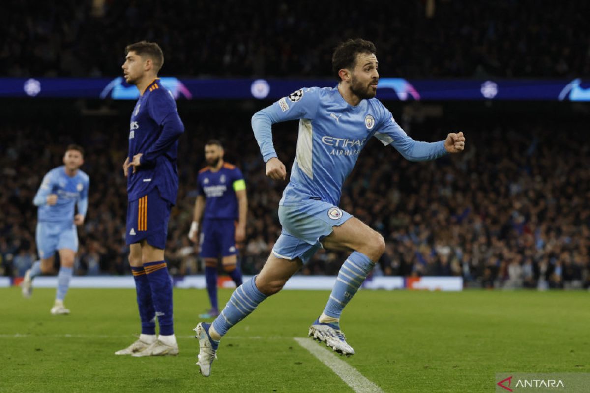 Manchester City bungkam Real Madrid 4-3