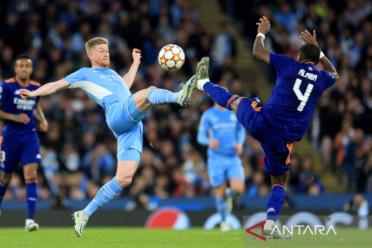 Liga Champions - Ruben Dias tetap puas walau Manchester City kebobolan tiga gol