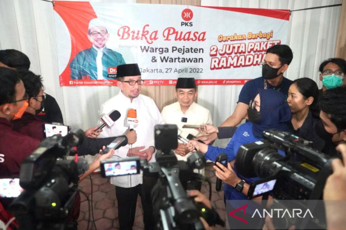 PKS gagas Gerakan Berbagi 2 Juta Paket Ramadan