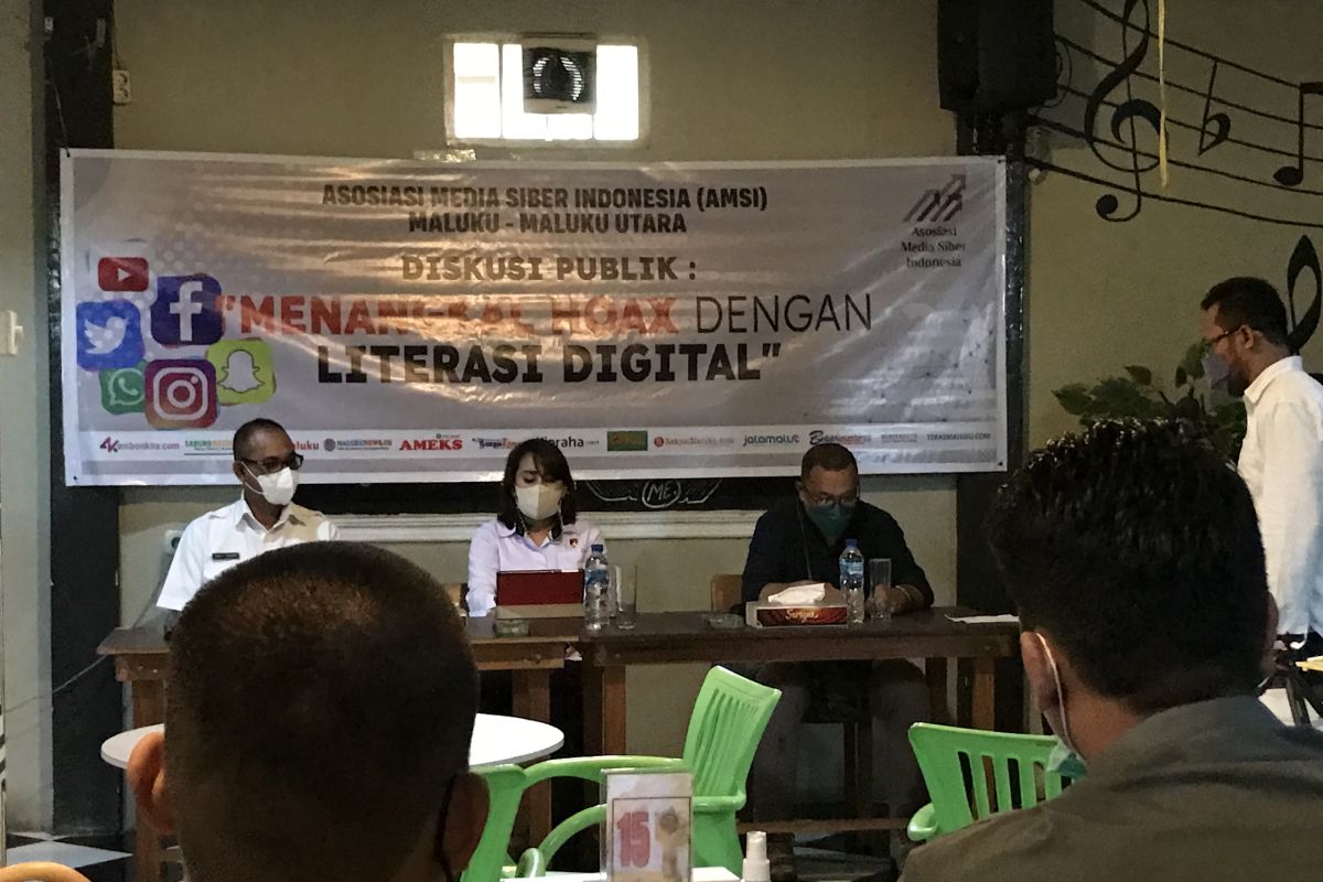 Dari diskusi AMSI menangkal hoaks di Maluku, mahasiswa banyak jadi korban kejahatan pornografi di medsos