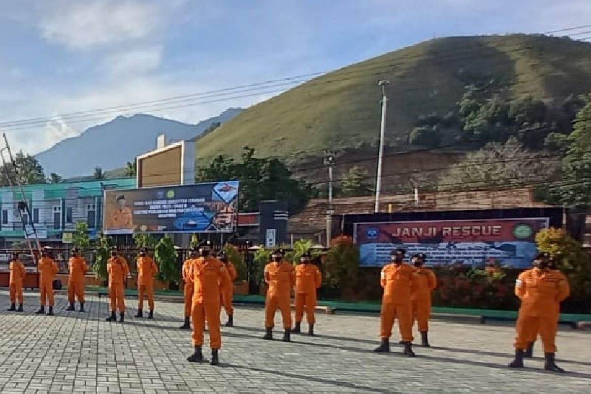 ARUS MUDIK-Kantor SAR Jayapura siagakan personel selama libur Idul Fitri 1443 H