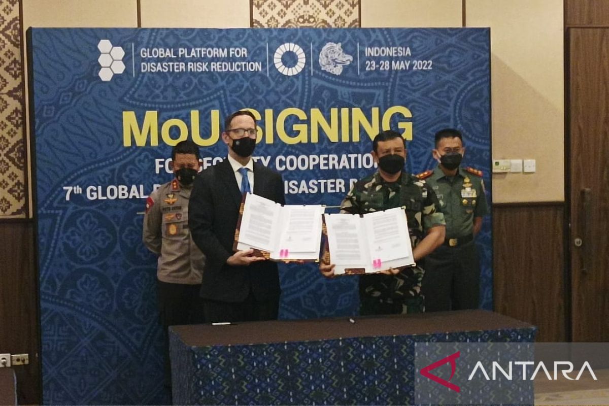 Indonesia, UN ink security cooperation pact ahead of GPDRR