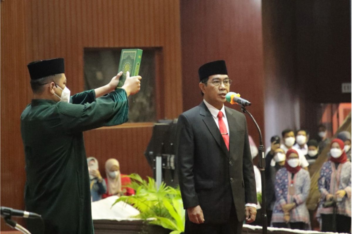 Prof Jamaluddin Jompa resmi jabat Rektor Unhas 2022-2026