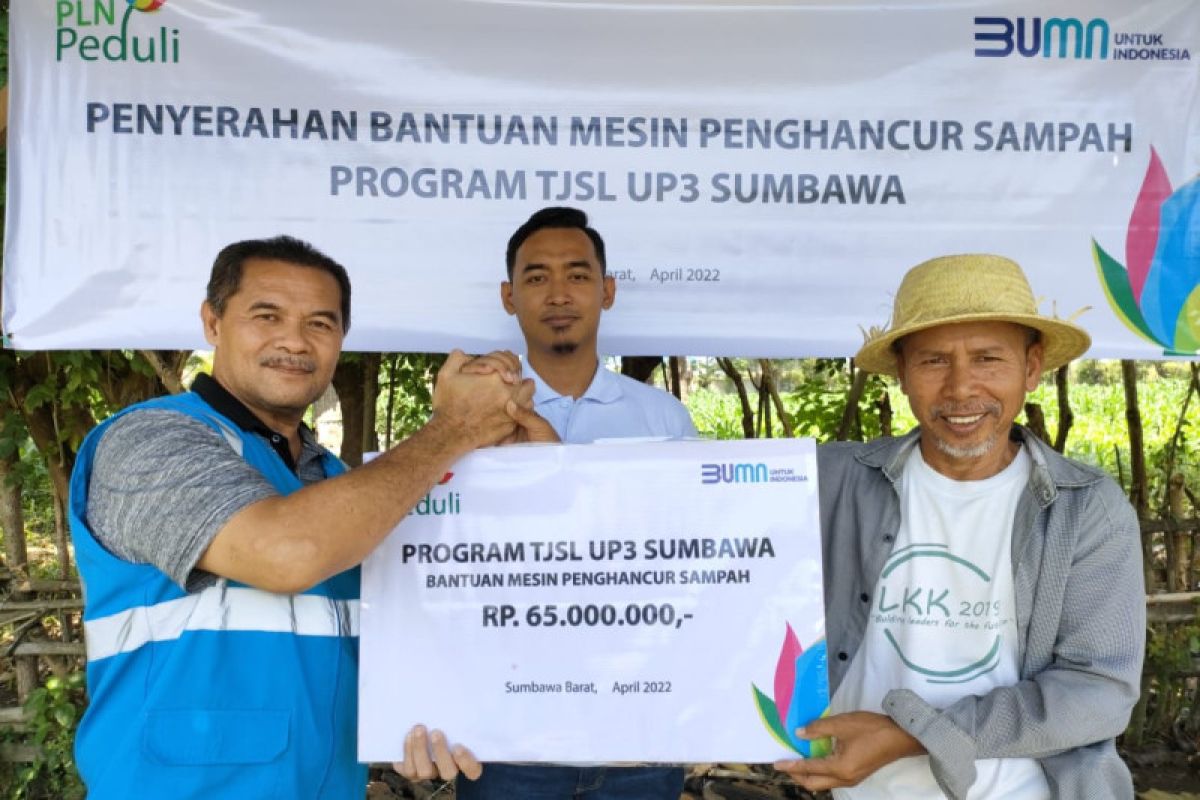 PLN Gandeng Komunitas Hijau Biru Atasi Masalah Sampah di Sumbawa
