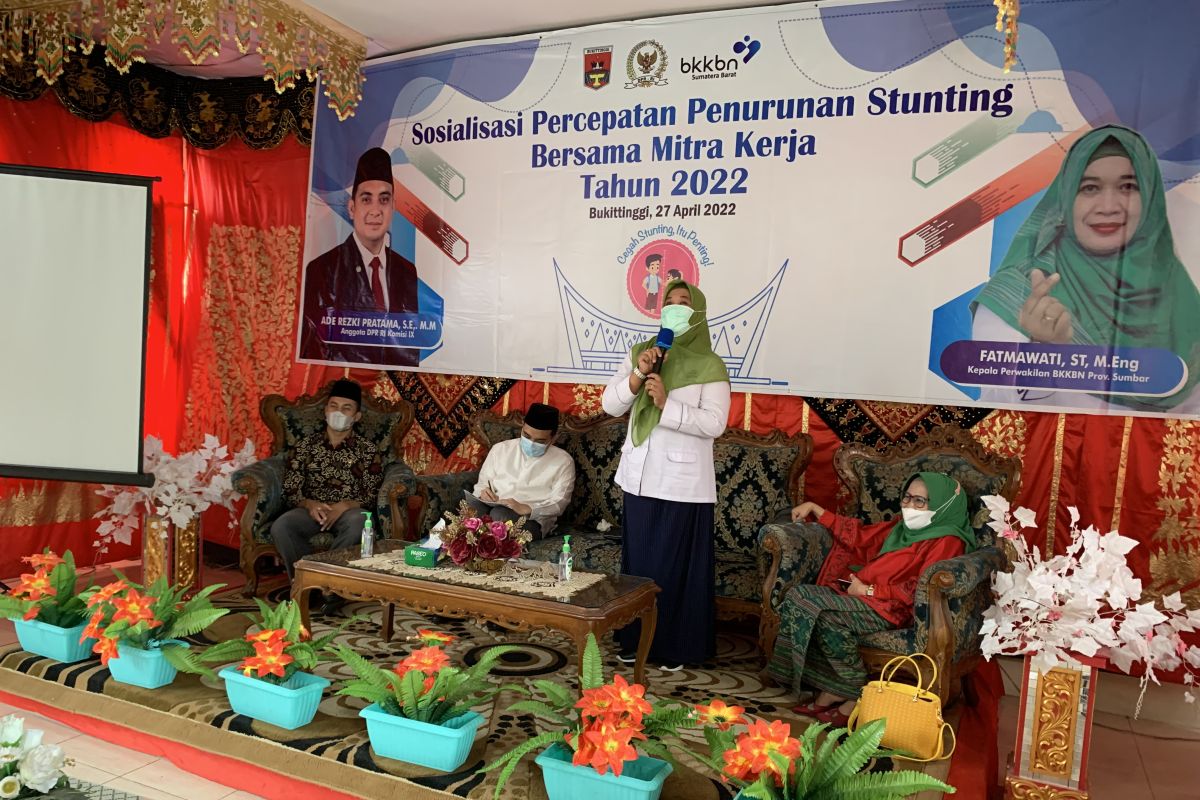 BKKBN Sumbar ajak seluruh pihak terlibat turunkan angka stunting