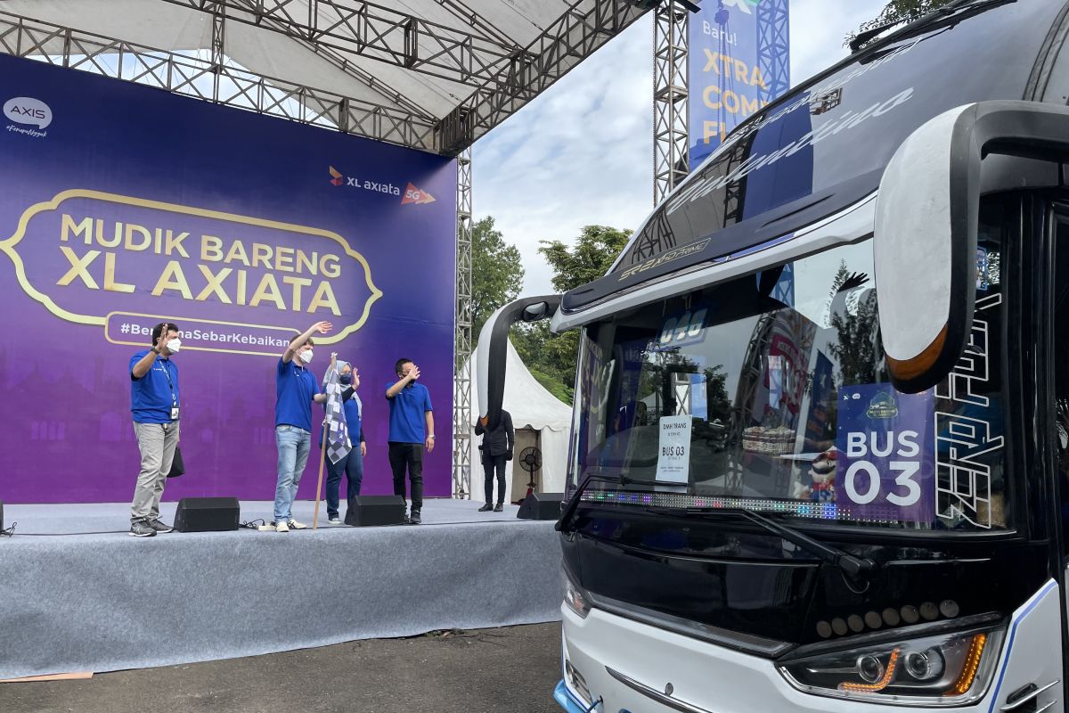 Mudik Bareng 2022, XL Axiata Fasilitasi 660 Mitra Penjualan Pulang Kampung