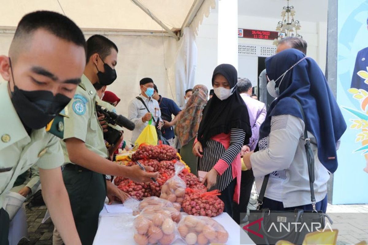 Gelar Pangan Murah, Kementan jamin ketersediaan bahan pangan pokok di Kota Bogor aman