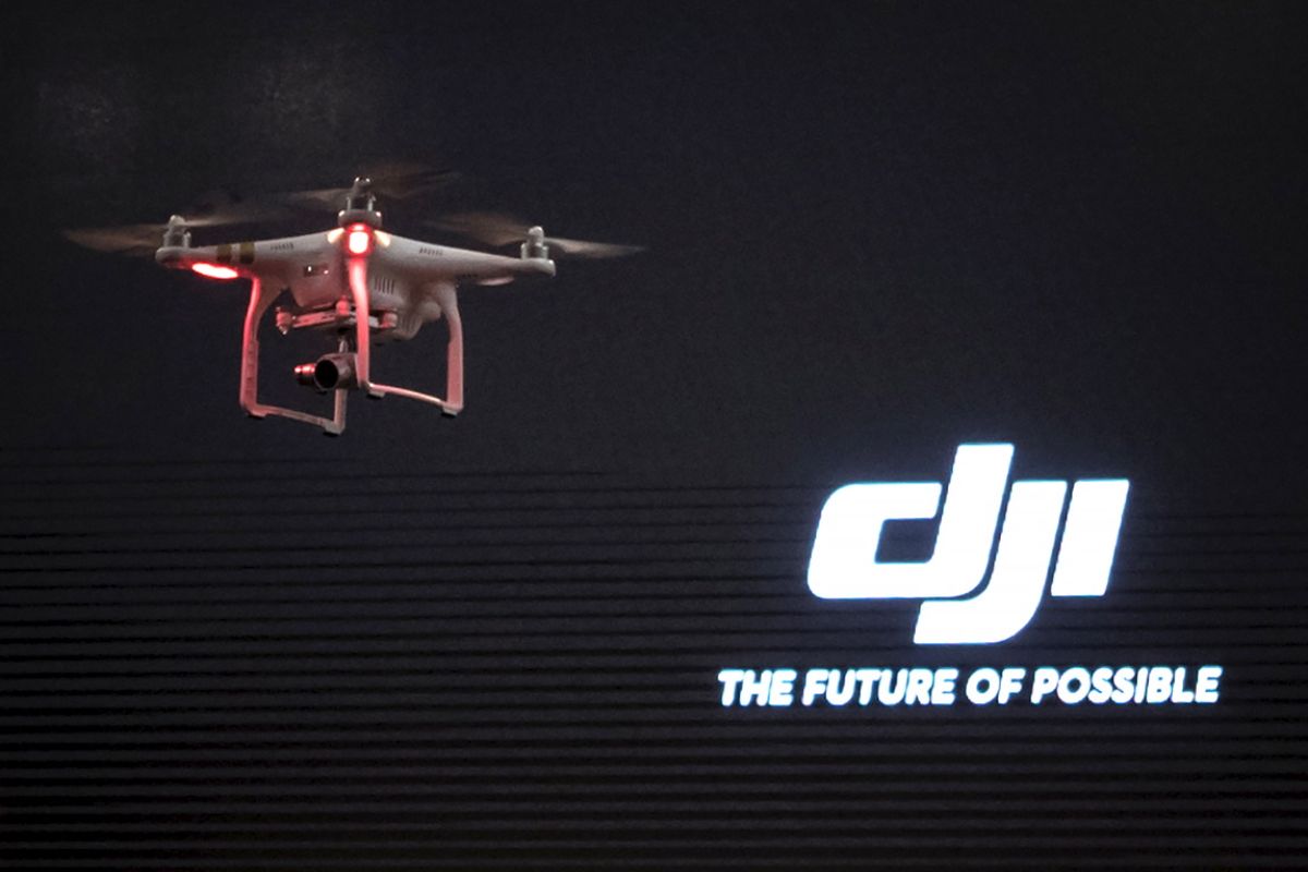 DJI hentikan pengiriman  drone ke Rusia dan Ukraina