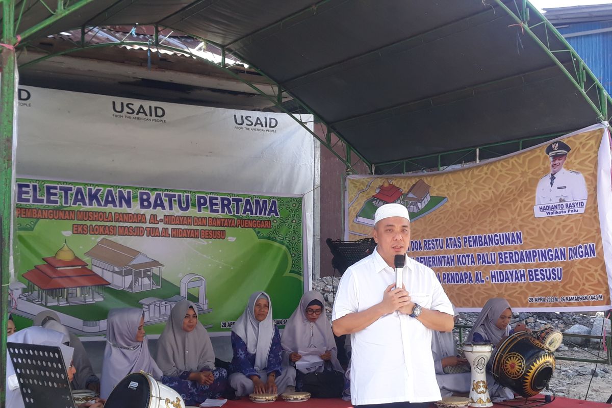 DMI Sulteng  bangun kembali masjid tertua di Palu