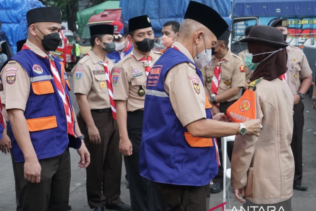 Sebanyak 10.000 Pramuka bantu mudik Lebaran di berbagai daerah