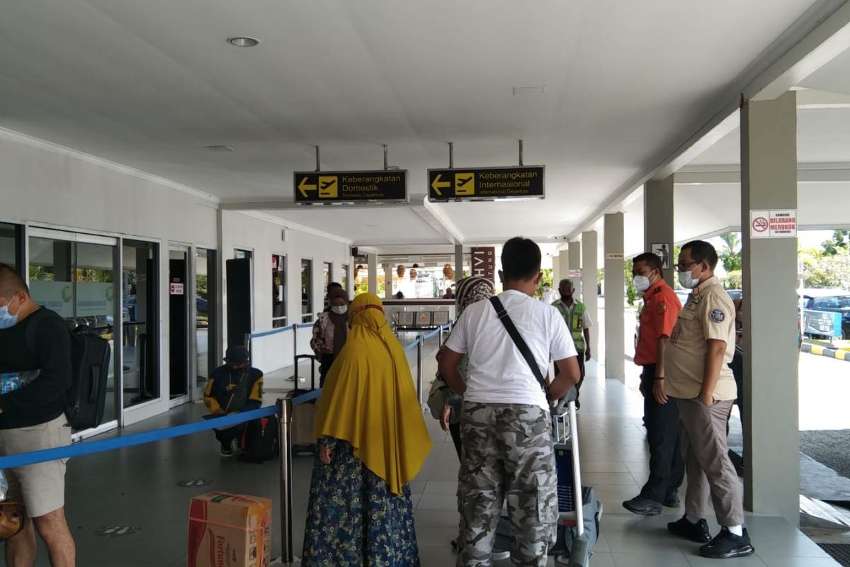 Penumpang di bandara Hananjoeddin Belitung alami peningkatan