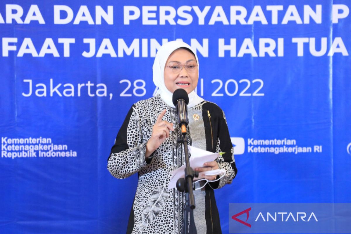 Menaker: Penerbitan aturan baru JHT perhatikan aspirasi pekerja