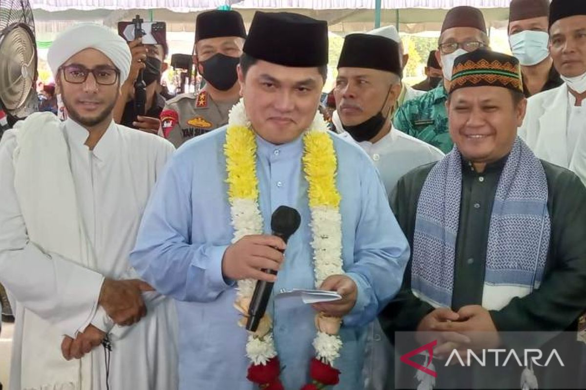 Erick Thohir gulirkan Majlis Zikir At-Thohir di Bangka Belitung