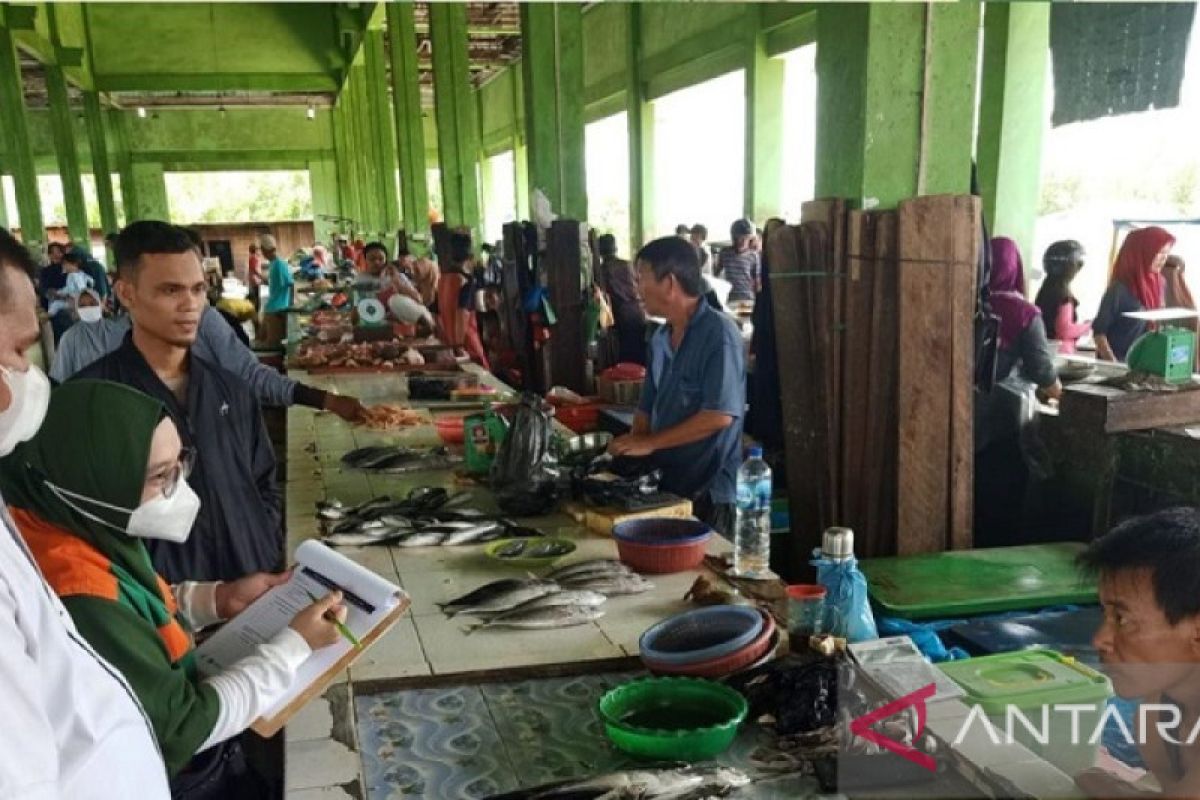 BBPOM di Pekanbaru survei pasar di Selatpanjang guna jamin keamanan pangan