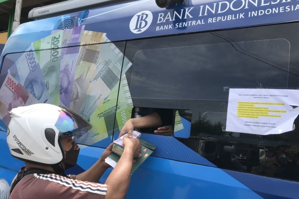 Bank Indonesia catat realisasi penukaran uang pecahan baru mencapai Rp172 triliun