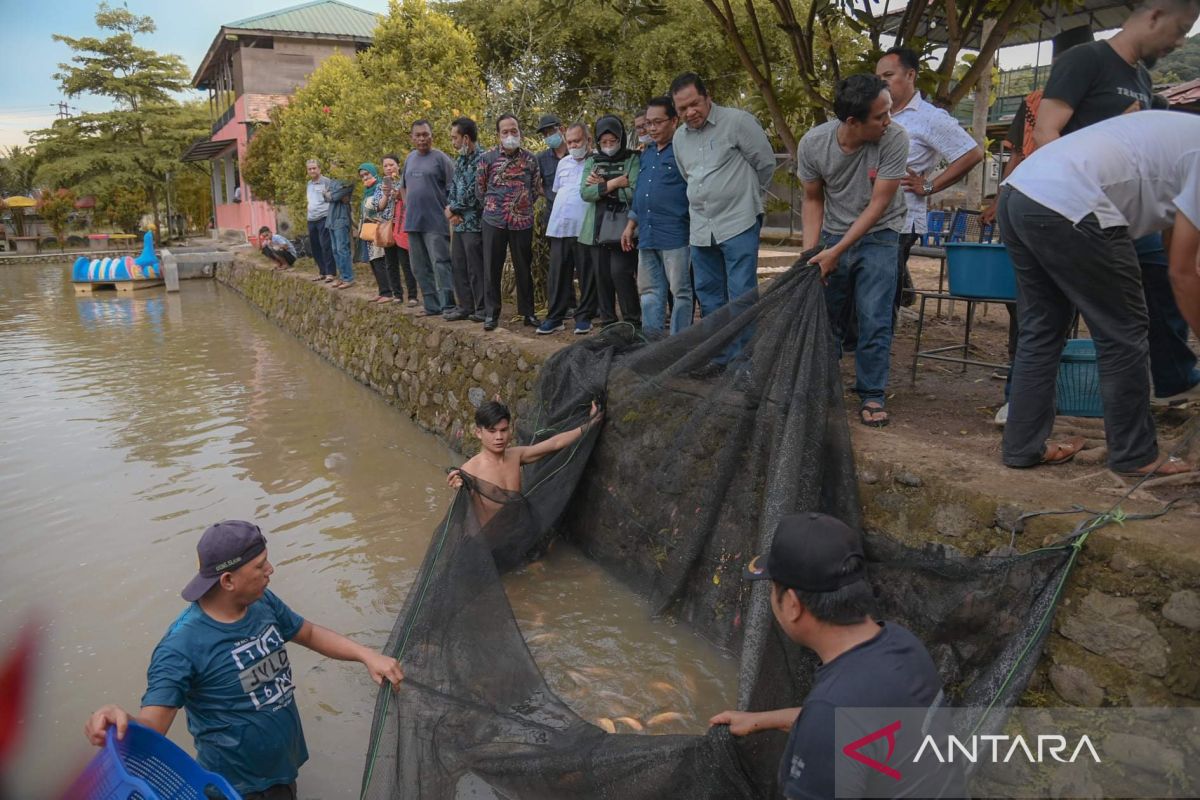 Advertorial- Dukung pemerintah, HKTI Padang Sidempuan bantu suplay pasokan ikan