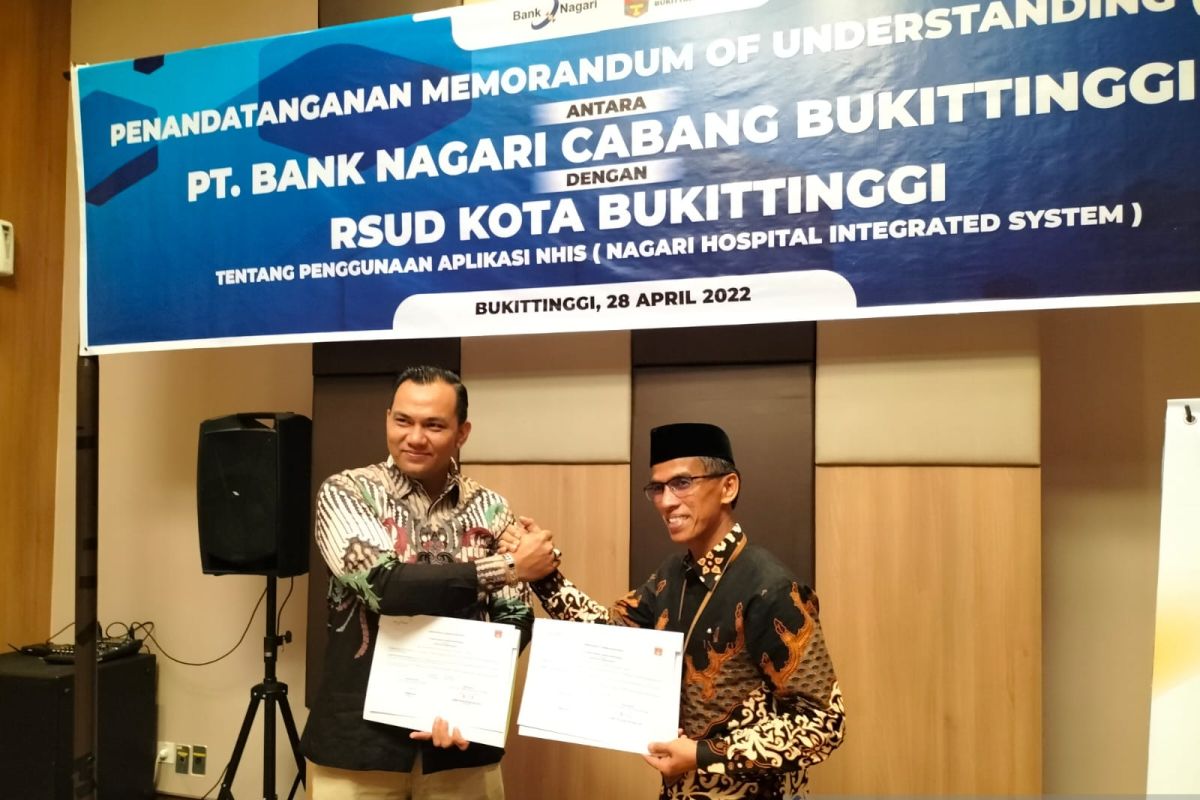 RSUD Bukittinggi terapkan Aplikasi NHIS Bank Nagari untuk peningkatan pelayanan