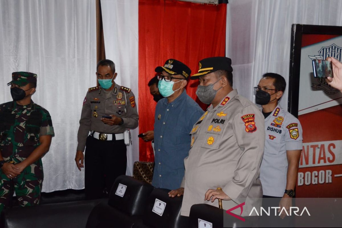 Forkopimda Kabupaten Bogor pastikan kesiapan posko mudik Lebaran