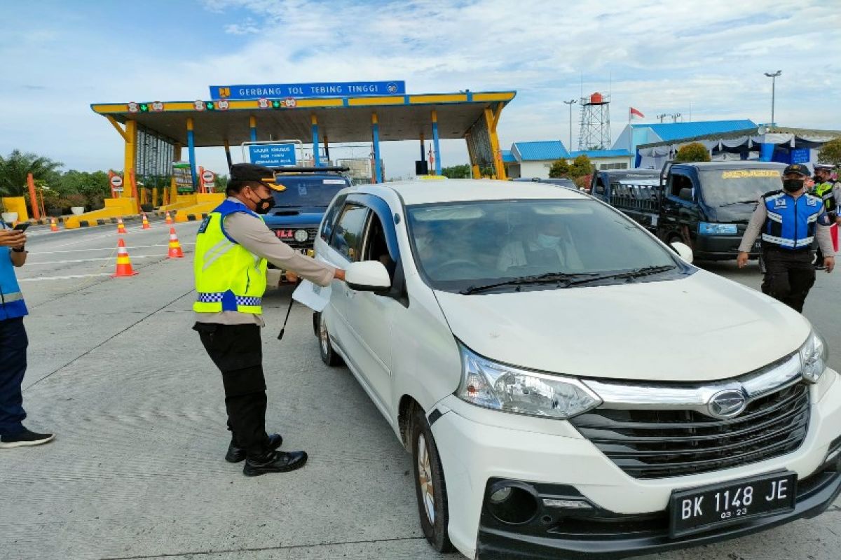 Polres Tebing Tinggi lakukan penjaringan kenderaan bermotor