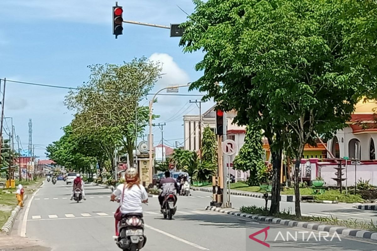 Arus mudik di Kabupaten Penajam Paser Utara terpantau masih sepi