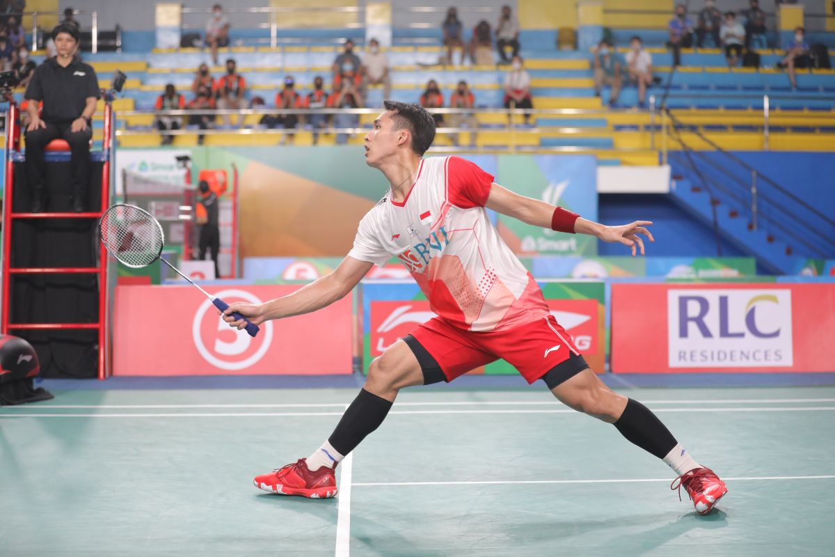 Jonatan Christie raih final perdana di Kejuaraan Asia 2022