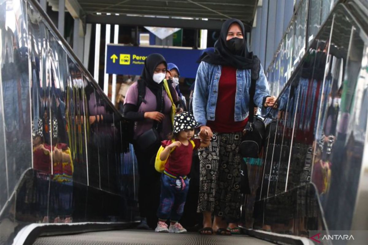 Sebanyak 15.113 pemudik diberangkatkan dari Stasiun Malang