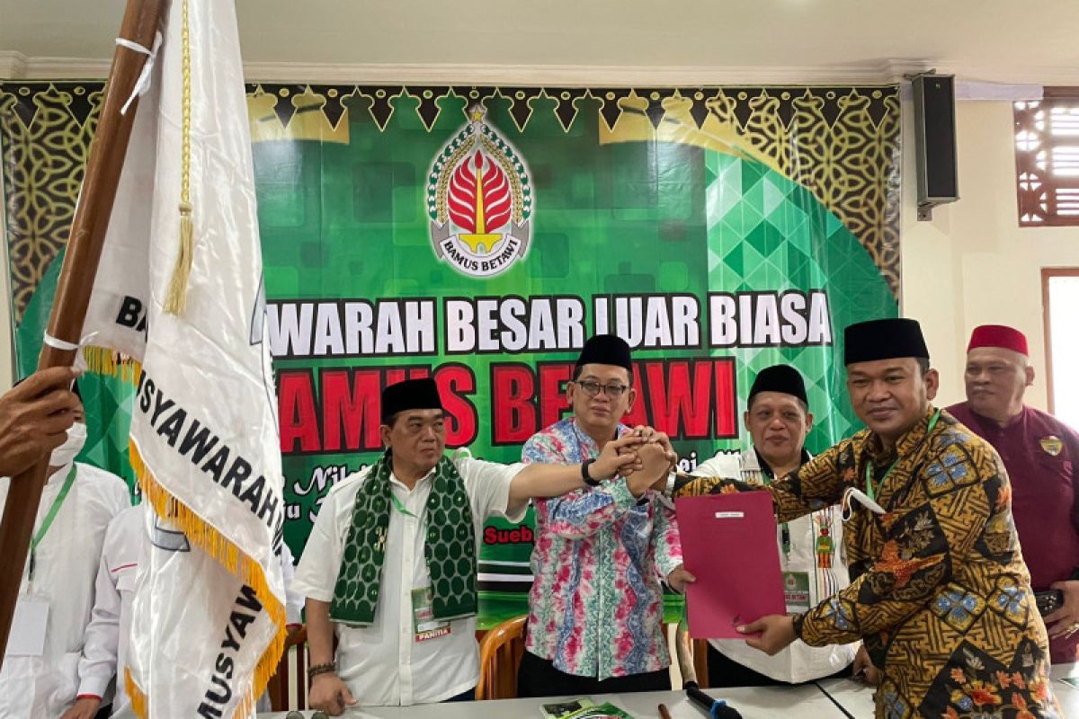 Bamus Betawi tetapkan Riano P Ahmad sebagai ketua gantikan Haji Lulung