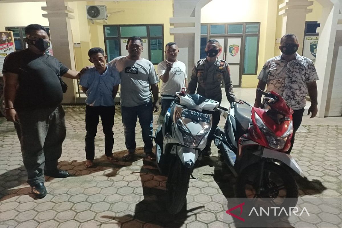 Polisi kejar-kejaran dengan pelaku curanmor di Aceh Tamiang